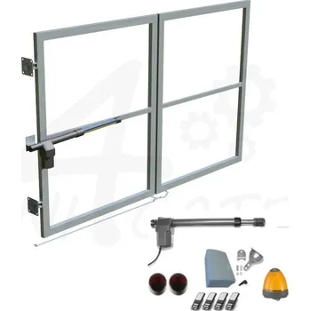 brána Skládací jednokřídlá brána vč. automatizace - 3000 x 1250 mm