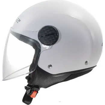 Helma na motorku LS2 Helmets LS2 OF558 SPHERE GLOSS WHITE-06 - M