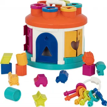 Hračka pro nejmenší Battat Toys BATTAT Dům s vkládacími tvary, 24m+