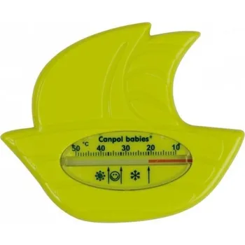 teploměr do vody pro miminko CANPOL BABIES Teploměr do koupele LODIČKA zelená
