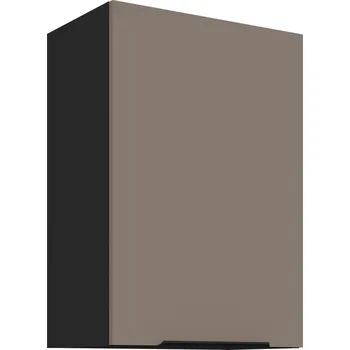 Stolarz Lempert Horní kuchyňská skříňka Aria 50 G-72 1F Barva korpusu skříněk: Černá mat, Zvolte barvu dvířek: sandrgrau