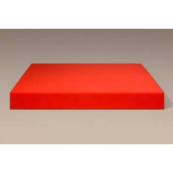 Prostěradlo Lindart Prostěradlo červená Rozměr: 180x200 cm