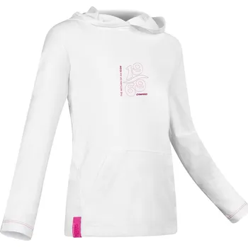 Chlapecká mikina Dětská mikina s kapucí Camaro Lycra LS "1969", bílá - růžová Velikost: 140