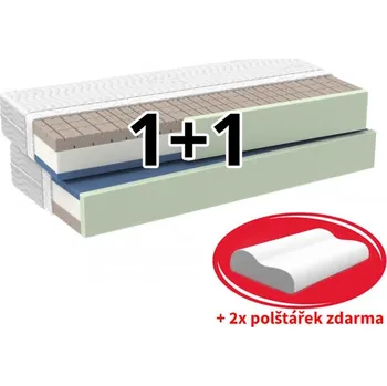 Matrace MPO Matrace ORTHO SENIOR 1+1 Typ potahu: Easy clean, Rozměr: 80x200 cm