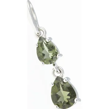 Přívěsek My Moldavite Stříbrný přívěsek s vltavíny 313-14033