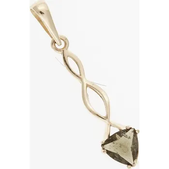 Přívěsek My Moldavite Zlatý přívěsek s vltavínem 1167-6672