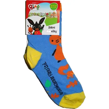 Chlapecké modré ponožky s králíčkem Bing. 31 - 34