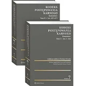 Učebnice Kodeks postępowania karnego Komentarz Tom 1-2 - Augustyniak Barbara, Eichstaedt Krzysztof, Kurowski Michał, Świecki Dariusz