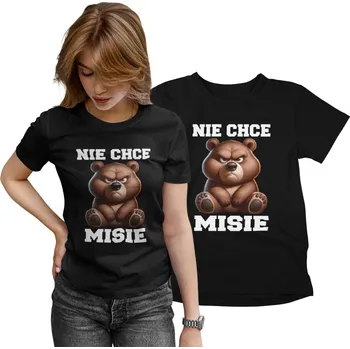 Dámské Tričko Bílo-černé tričko I Don't Want Me Střih dámský Dárek XL