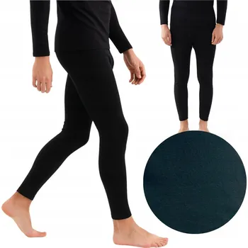 Dámské punčochy Pánské termo punčochové kalhoty, zateplené, XL/XXL, černé