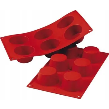 Nádoba na pečení Forma na muffiny SilikoMart