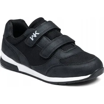 Dámské tenisky Wojtyłko sportovní boty eko kůže černé velikost 37