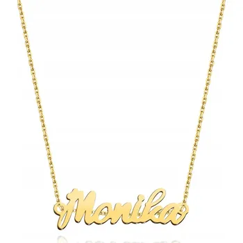 Řetízek ŘETÍZEK ŘETÍZEK ryzost 925 SE JMÉNEM MONIKA