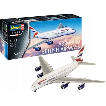 Plastikový model Revell Plastikový Model letadla A-380-800 British Airways