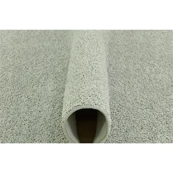 Koberec KOBEREC DO OBÝVACÍHO POKOJE LOŽNICE SVĚTLÝ ŠEDÝ SHAGGY MABELIE 100x150 cm