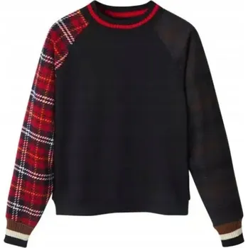 Dámská mikina Desigual dámská mikina bez bez kapuce, přes hlavu 22WWSK51_NERO_2000_L, velikost L