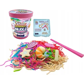 Obraz Slime Ramen Nudle - BAREVNÝ VÍR