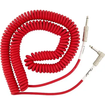 Příslušenství ke zvukové technice Fender Original Series 30' Coil Cable Fiesta Red + prodloužená záruka 3 roky
