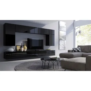 Obývací stěna Nábytek do obývacího pokoje Veneti černý
