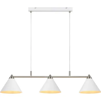 MARKSLOJD Klint závěsné svítidlo bílé 3 lampy - Markslöjd MAR 108075