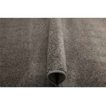 Koberec KOBEREC ŠEDÝ MĚKOUČKÝ LESKLÝ DO POKOJE LOŽNICE LOFT FORTUNA 100x200 cm