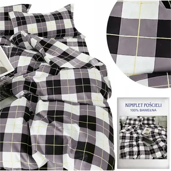 Povlečení Povlečení 160x200 Sada 3 dílná Bavlněný Satén Stylová Aida