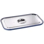 Víko GN B.PRO nerezová ocel s rukojetí a těsněním 530x325 mm