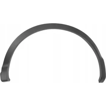 Zavěšení kol Lišta blatníku Polcar černá pravá zadní pro Nissan Qashqai J11 2013-2017