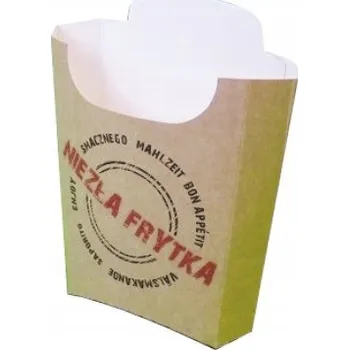 Obraz Papírové krabičky na hranolky 100g S POTISKEM 500 ks