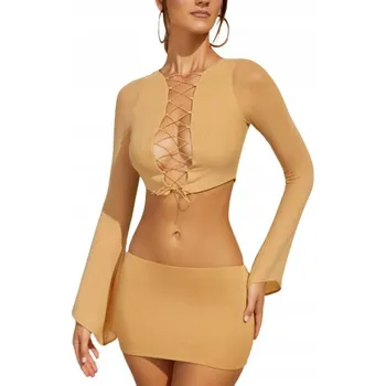 Podprsenka OH POLLY SUKNĚ MINI HLADKÁ BÉŽOVÁ 40 1A1G3_A*