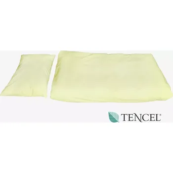 Povlečení Povlečení hygienické TENCEL polštář Žlutá 70x50cm