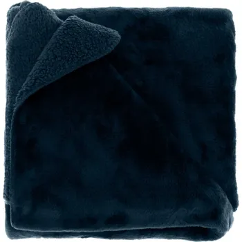 deka Heboučká hřejivá deka Torvah tmavě modrá modrá 150x200