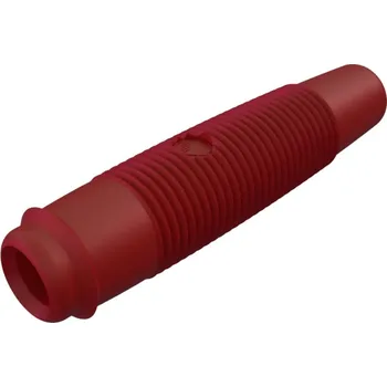 Elektrická zásuvka SKS Hirschmann KUN 30 Au zdířka pro banánek zásuvka, rovná Ø pin: 4 mm červená 1 ks