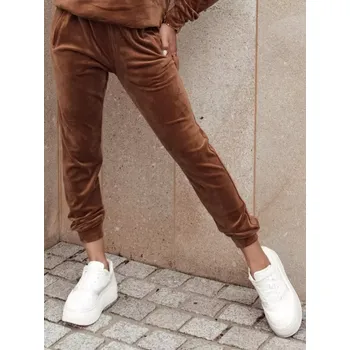 Dámské kalhoty DSTREET UY2838 HNĚDÁ S