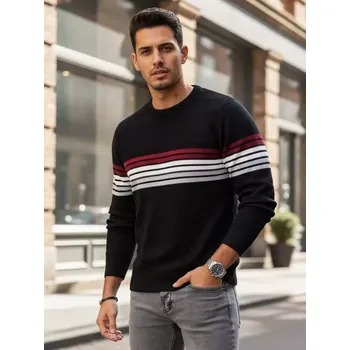 Pánský svetr Pánský svetr DSTREET WX2322 ČERNÁ XXL