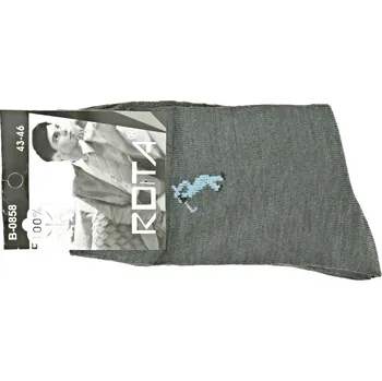 ROTA Pánské bavlněné ponožky vz. 58 Velikost: 39 - 42, Barva: tmavě šedá