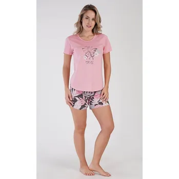 Dámské pyžamo Vienetta Dámské pyžamo šortky EVA Velikost: S