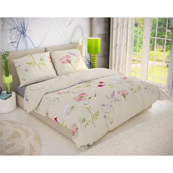 Povlečení Kvalitex Povlečení DELUX BOTANICA Vyberte rozměr: 140x200 cm + 70x90 cm