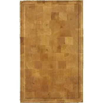 Kuchyňské prkénko Dubové servírovací prkénko 32,5x26,5x(V)3 cm HENDI 505458