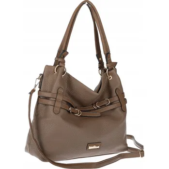 CHARRO kabelka eko kůže hnědá