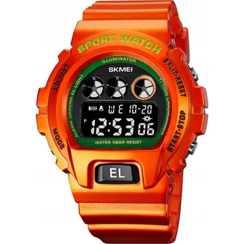 Hodinky Pánské hodinky SKMEI elektronické, řemínek, alarm, datum, stopky, 12/24h