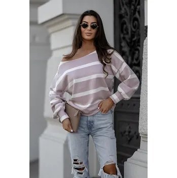 Dámská mikina Dámská béžová lodičková mikina Moon, odstíny béžové L (40) i392_24473-49