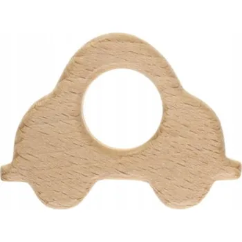 Ortodontické kousátko Bocioland dřevěné béžové