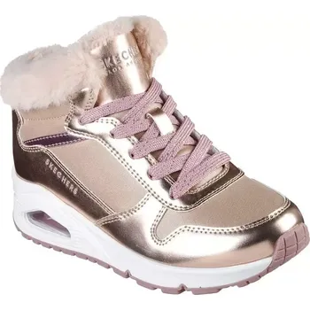 Dívčí polobotky Boty Skechers UNO COZY ON AIR JR 310518L-RSGD 38