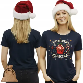Podprsenka TRIČKO DÁMSKÁ VÁNOČNÍ BÁBOVKA BÁBOVKA DÁREK MIKULÁŠE 4XL