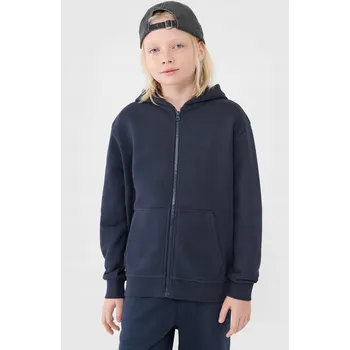 Podprsenka MIKINA CHLAPECKÁ 4F ROZEPÍNACÍ DRESOVÁ S KAPUCÍ 164 M1859 SS25