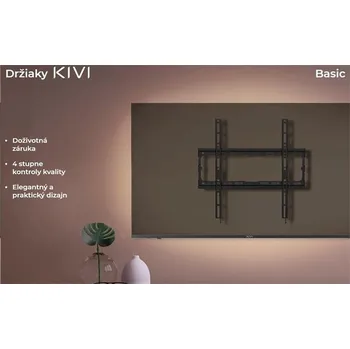 Televizní držák Držák na televizi 32-55" Kivi Basic-44F VESA 400x400 na zeď