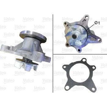 Chladič motoru Vodní čerpadlo, chlazení motoru VALEO 506977