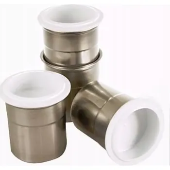 Dóza na potraviny Pacojet Pacotizační nerezová nádoba s víčkem 1 l, 4 ks