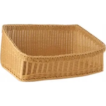 chlebník Košík na pečivo APS 45x47 cm, béžový